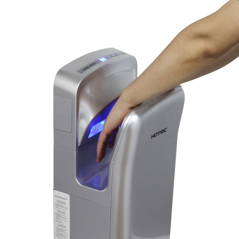 High Speed Grey Jet Air Hand Dryer In Public Washroom & Bathroom For Sale