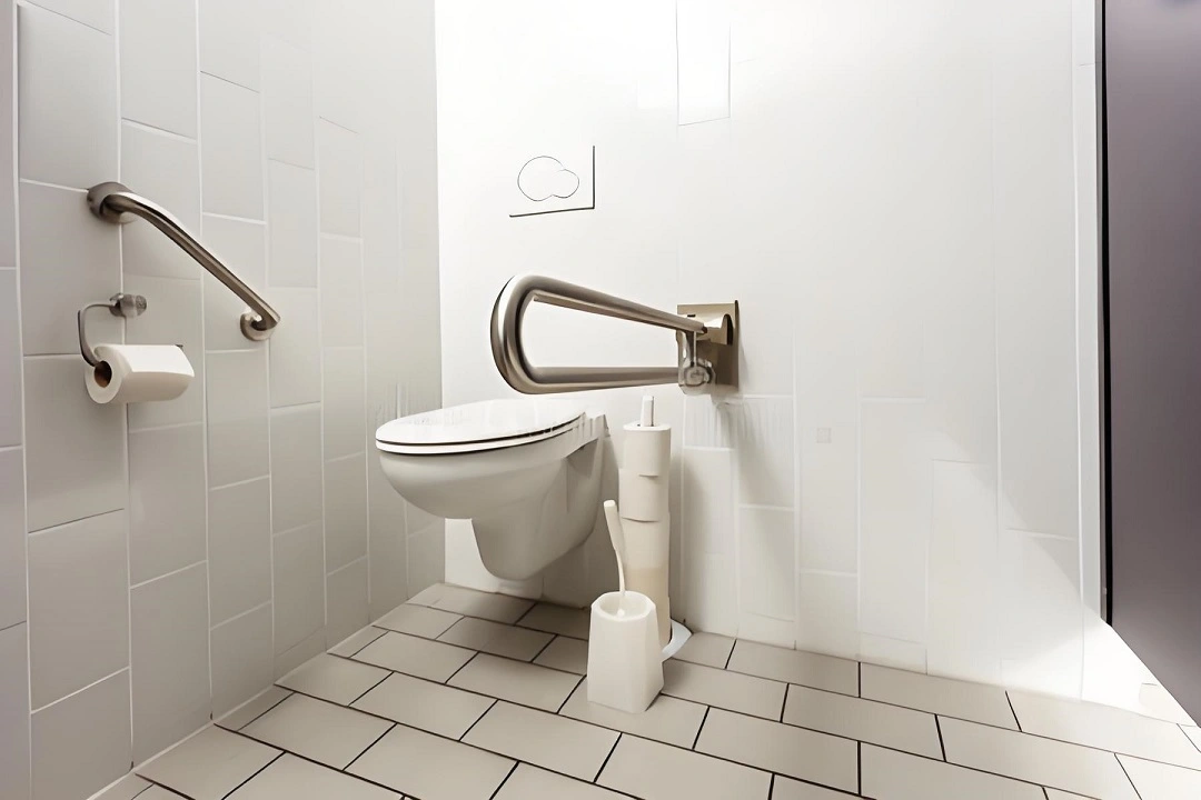 Custom Grab Rails Enhance Safety of Public Restrooms